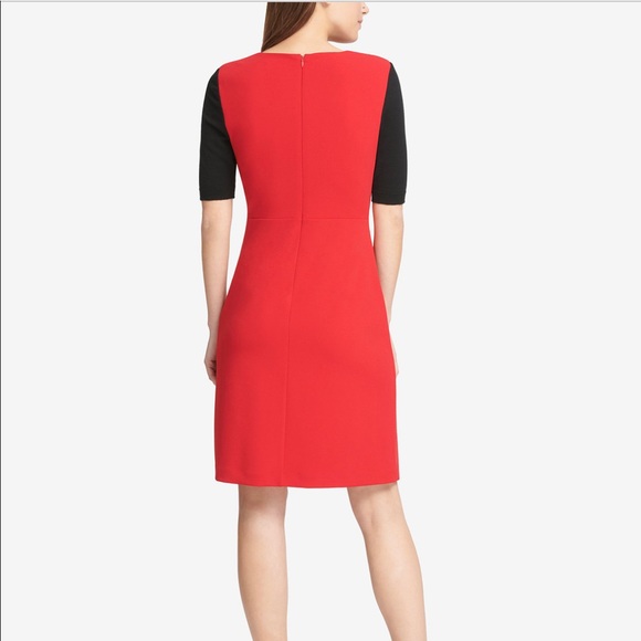 NWT DKNY Colorblock Dress - Picture 2 of 4
